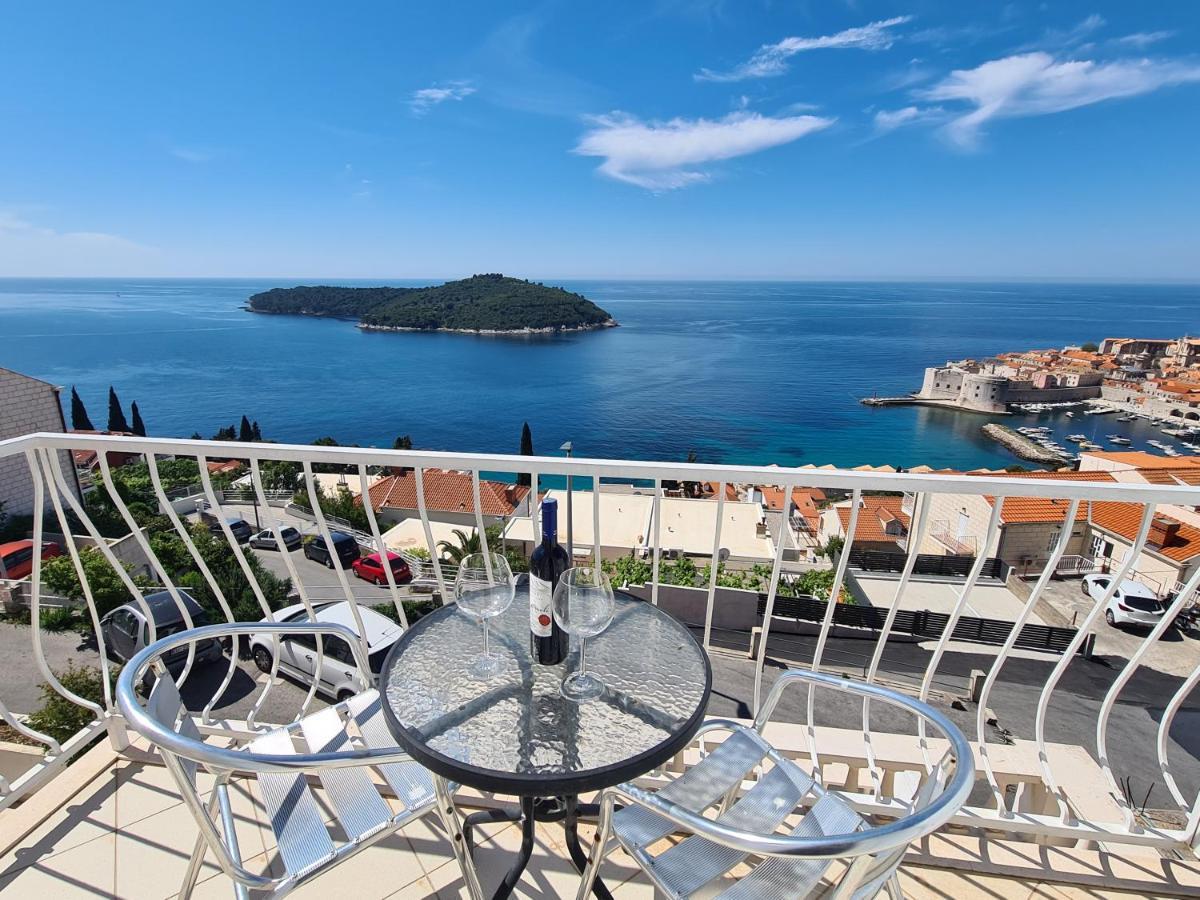 Апартаменты Panoramic Sea And Old Town View Дубровник Экстерьер фото