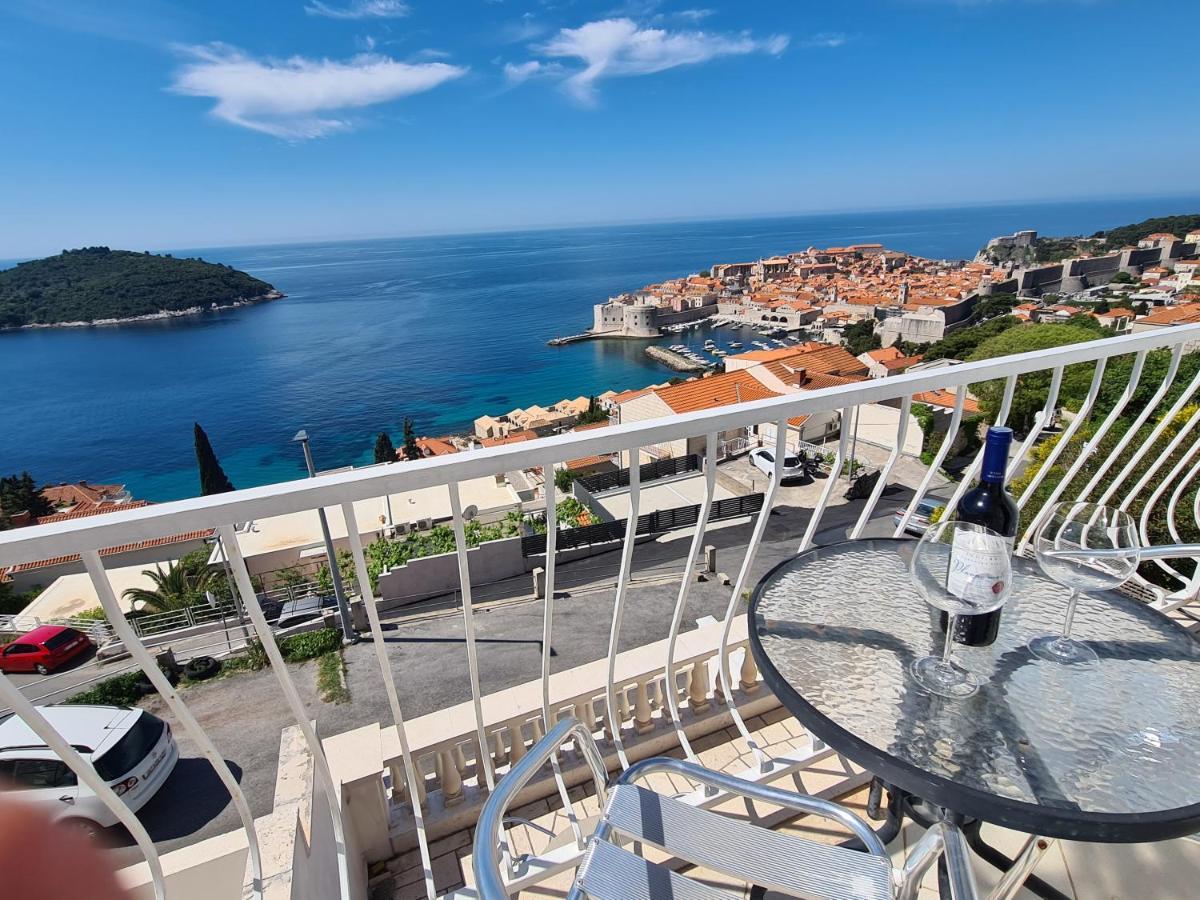 Апартаменты Panoramic Sea And Old Town View Дубровник Экстерьер фото