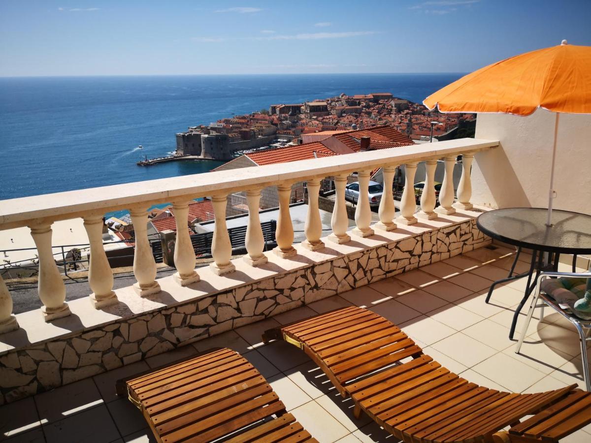 Апартаменты Panoramic Sea And Old Town View Дубровник Экстерьер фото
